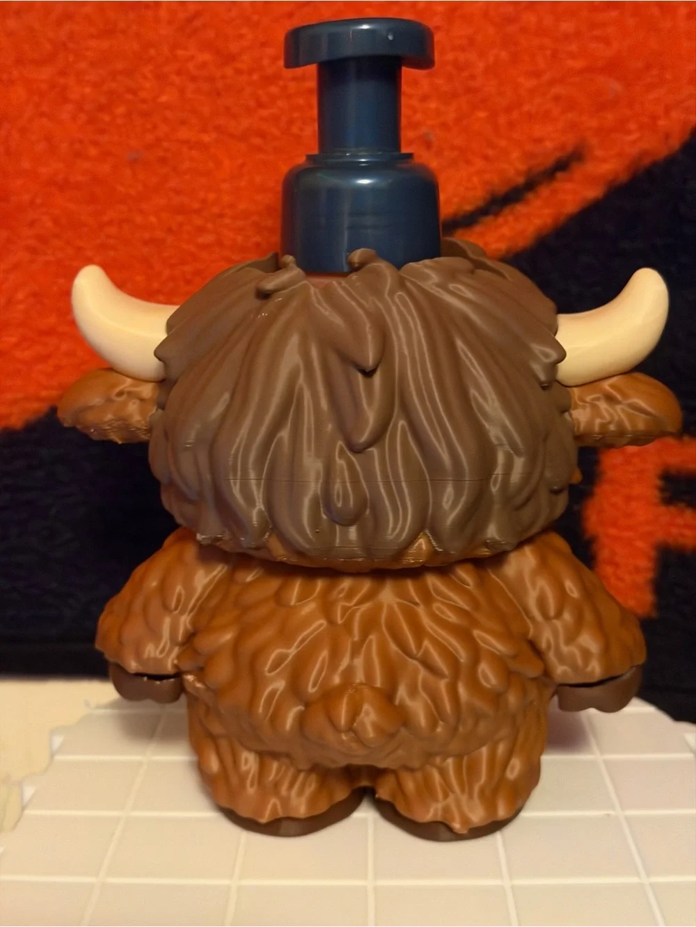 Highland Cow Bath and Body Works Soap Holder by 3d print